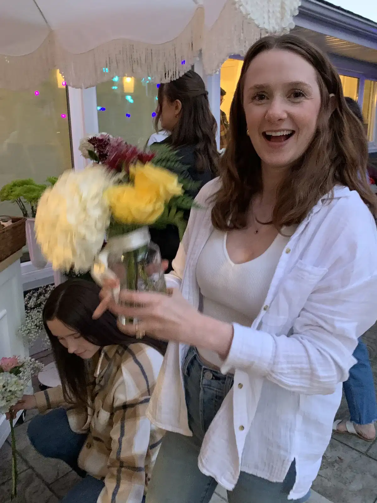 Sip Snip and Bloom workshop