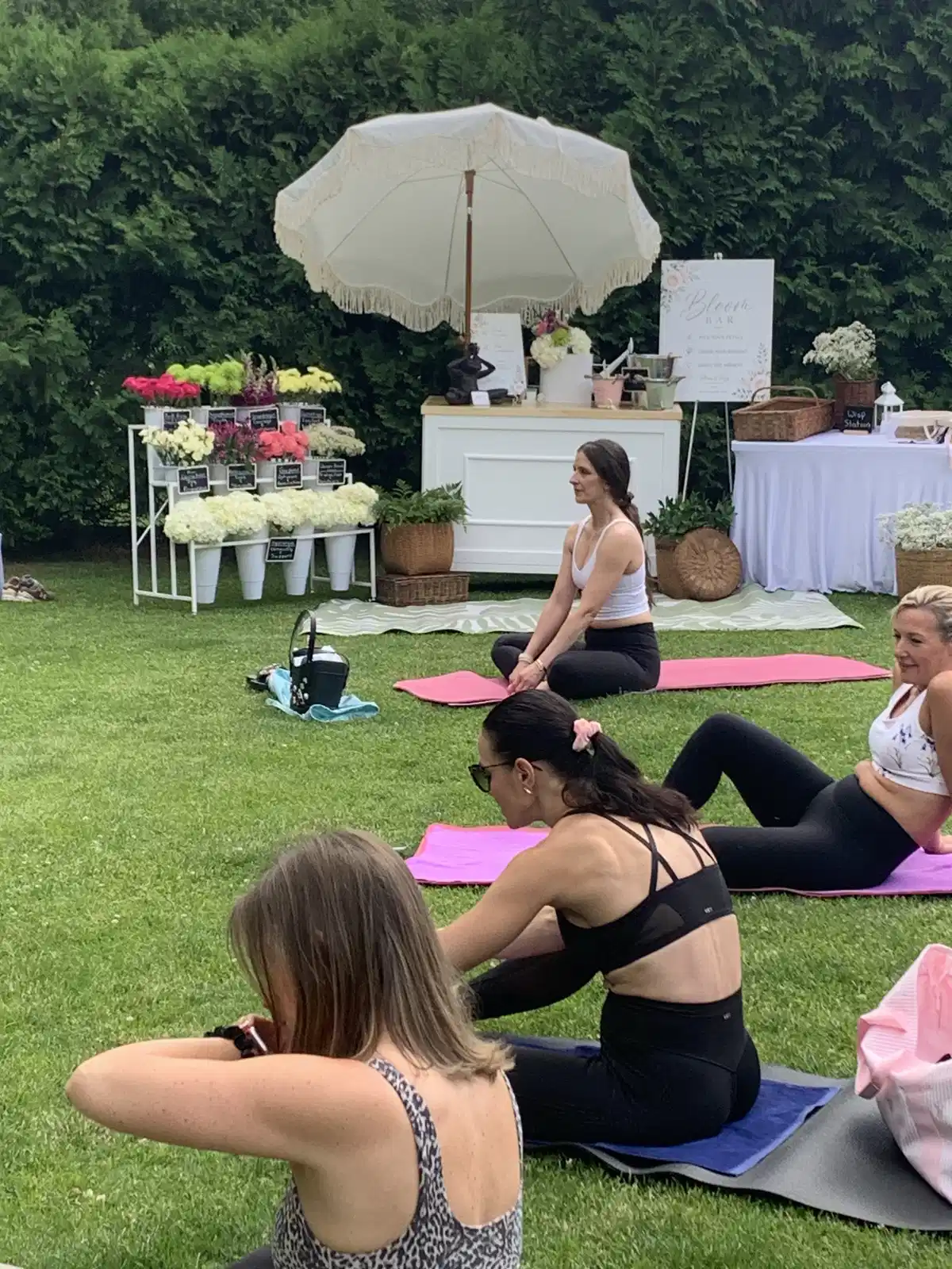 Summer Solstice Yoga Collaboration.